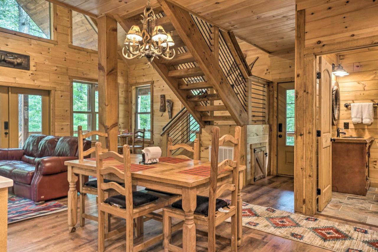 Peaceful Cabin On 3 Private Acres Deck And Fire Pit Blairsville Eksteriør billede